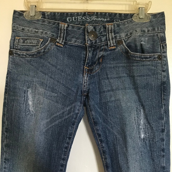Guess Boot Cut Low Rise Jeans - Picture 1 of 4